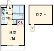 Signpost戸石 A棟の間取り画像