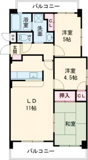 ランドール六甲の間取り画像