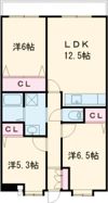 アバダント大塔Ⅱの間取り画像