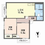 ガーデンハイツ花園の間取り画像