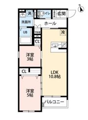 robot home 箱崎宮前Ⅱの間取り画像