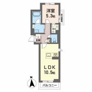 ベレオ雅の間取り画像
