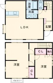 akikiTOWN森町 D棟の間取り画像