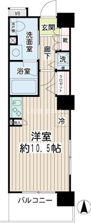 エクセル川崎WESTの間取り画像