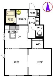 プチ・ショコラガーデンⅡ B棟の間取り画像