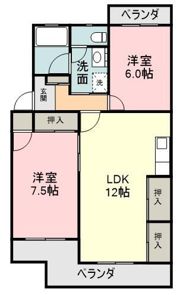 サンライズシティの間取り画像