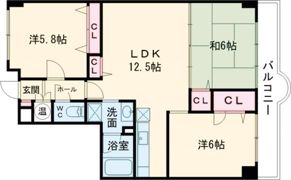 セジュールの間取り画像