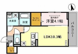 D'フォレスタ初芝Ⅱの間取り画像