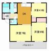パークアベニューAの間取り画像