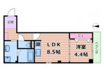 ソリティア茨木の間取り画像