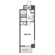 パークヴュー北梅田の間取り画像