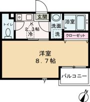ゆいの木杉田の間取り画像