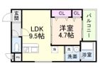 フジパレス奈良町の間取り画像