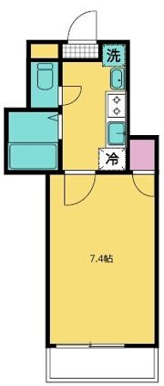 アルモ武蔵関の間取り画像