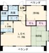 キャトル セゾンの間取り画像