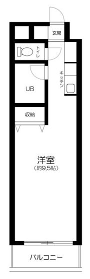大成ルームズの間取り画像