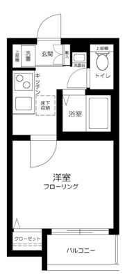 メゾン・ド・ソレイユ蒲田の間取り画像