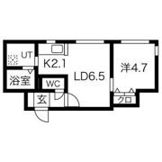 シェリールオアーゼの間取り画像
