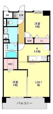 グラシア当知の間取り画像