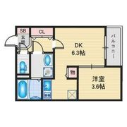 ONE HEARTの間取り画像