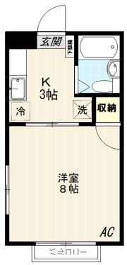 パークヒルズ・Kの間取り画像