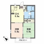 ディアスヒルIの間取り画像