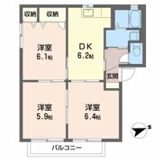 シャーメゾンさわらの間取り画像