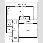 ヴィラ国分寺の間取り画像