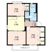 シャーメゾンアラタの間取り画像