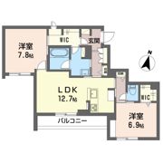 グレースゴンゲンの間取り画像
