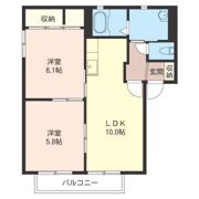 ロードハイツ II Bの間取り画像