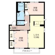 サザンクロス壱番館の間取り画像