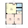 タウニーおかべの間取り画像