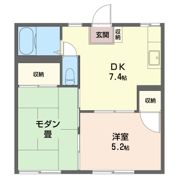 グリーンパーク Aの間取り画像