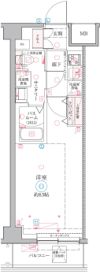 クレヴィスタ戸田の間取り画像