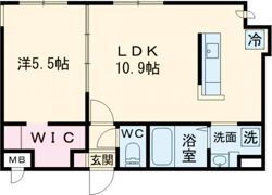ITH asahichoの間取り画像