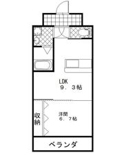 メゾンドクレチュールの間取り画像