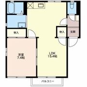 ウインド青山Ⅱの間取り画像