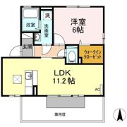 コスモスふじ Bの間取り画像