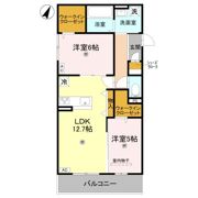 La Maison大手町Ⅰの間取り画像