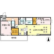 D-ROOM若園の間取り画像