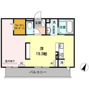 アルページュⅡの間取り画像