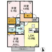 アルモニー A棟の間取り画像