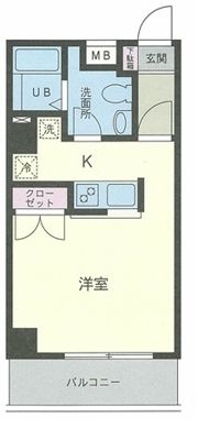 共栄町田ビルの間取り画像