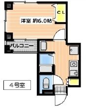 CITY SPIRE神戸元町Ⅱの間取り画像