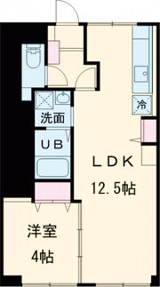 YKハイツ別所町の間取り画像