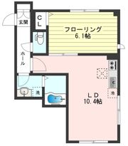 ミドルフィールド羽衣町の間取り画像