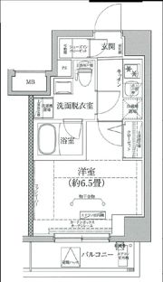 ルフレグランデ川崎の間取り画像