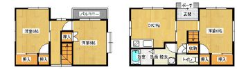 柏原住宅の間取り画像