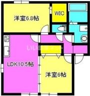スクエアガーデンC．Dの間取り画像